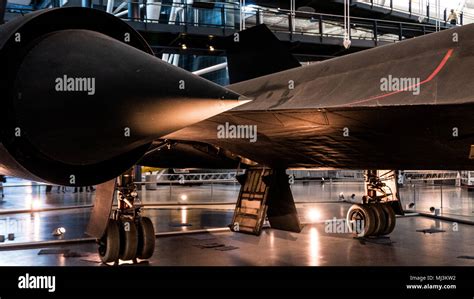 SR-71 Blackbird On Display